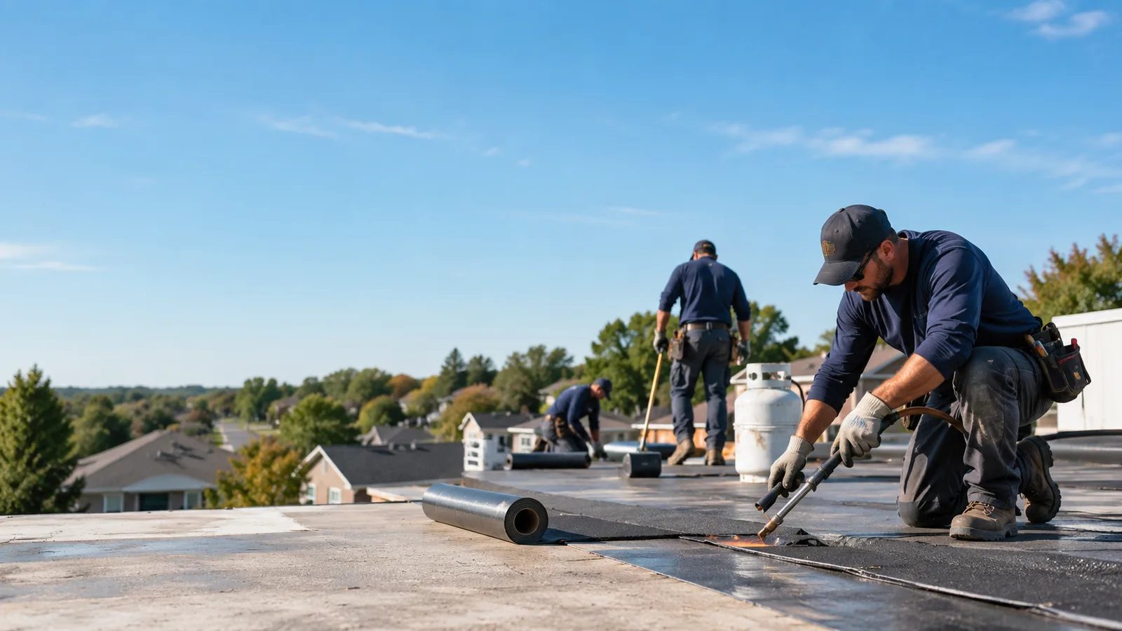 Flat Roof Leak Repair providers in Witt, IL